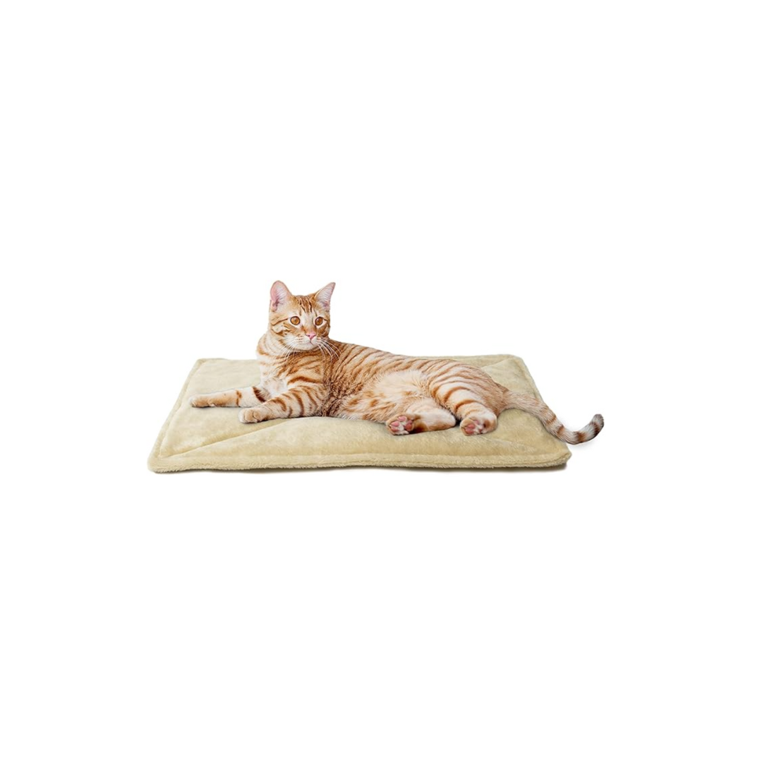 Self-Warming Cat Bed (Cream)