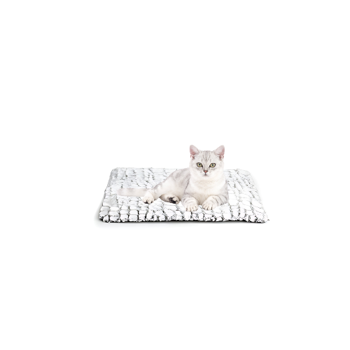 Self Warming Cat Bed (Light Gray)